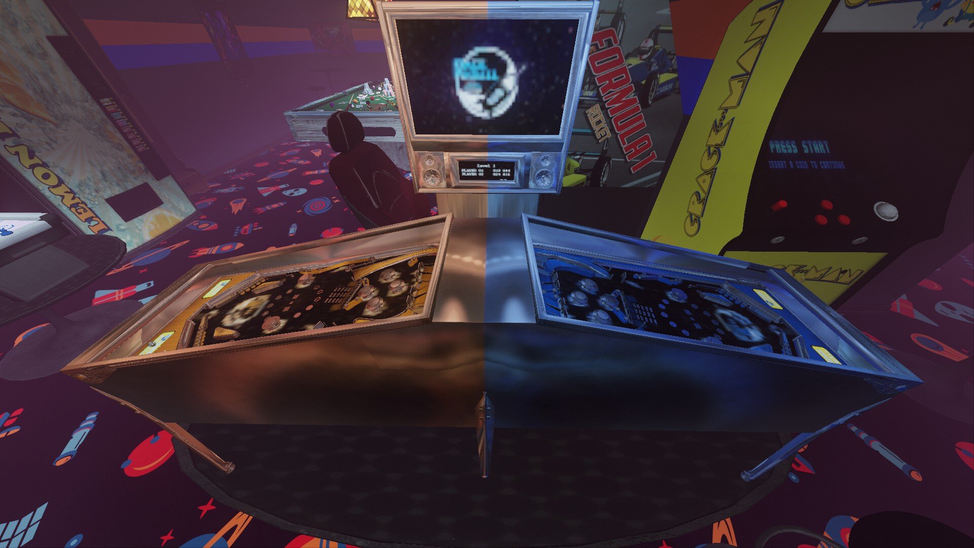 Dual Pinball Tables Cover Image